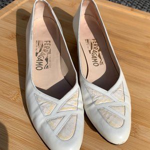 Ferragamo Vintage Raised Flats